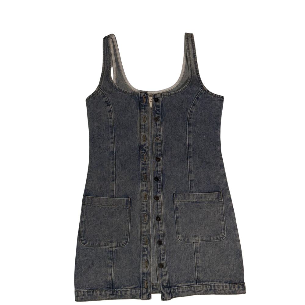 Saltwater Luxe Jean Mini Dress- Size S